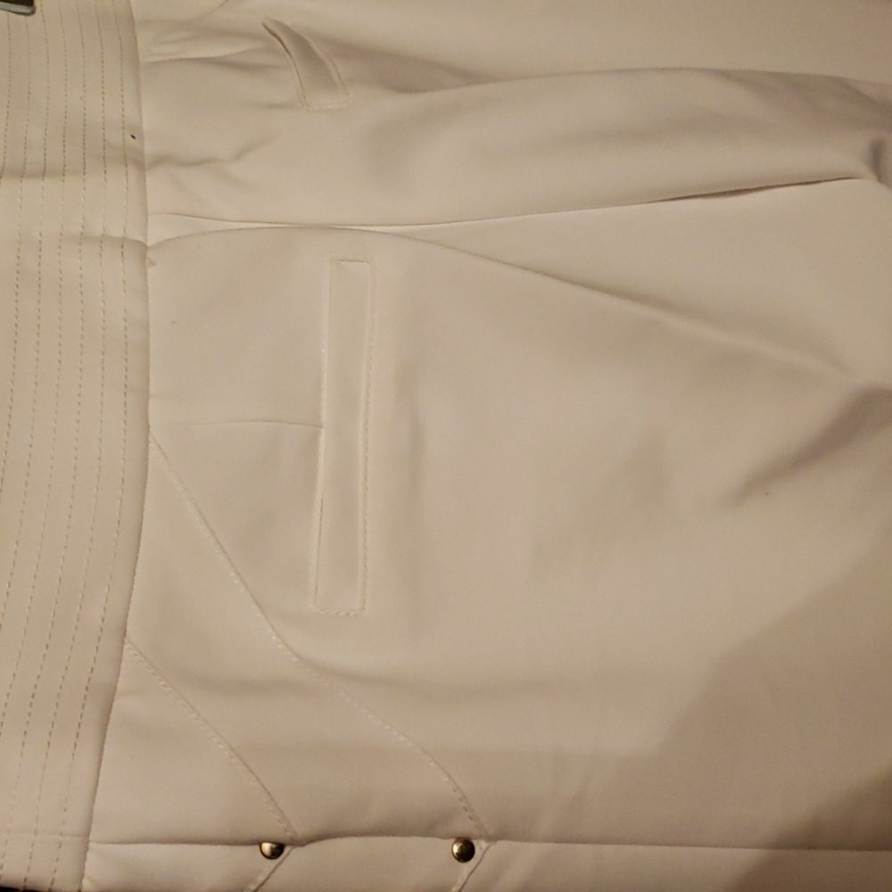 Cache White Pants Size 6 - image 4